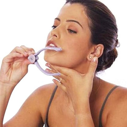 Cordless Facial Threading Hair Remover for Women – Electric Face Hair Removal & Massager