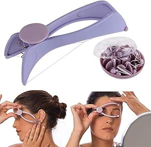 Cordless Facial Threading Hair Remover for Women – Electric Face Hair Removal & Massager