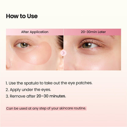 BIODANCE Collagen Peptide Eye Patches, Korean Skin Care (60 Count)