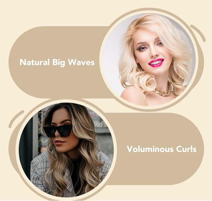 Automatic Curling Iron – 1.25 Inch Ceramic Rotating Hair Curler
