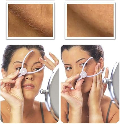 Cordless Facial Threading Hair Remover for Women – Electric Face Hair Removal & Massager