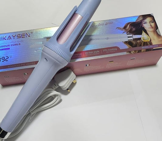 Automatic Curling Iron – 1.25 Inch Ceramic Rotating Hair Curler