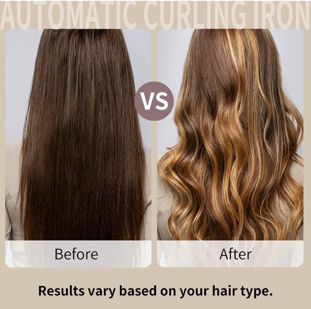Automatic Curling Iron – 1.25 Inch Ceramic Rotating Hair Curler