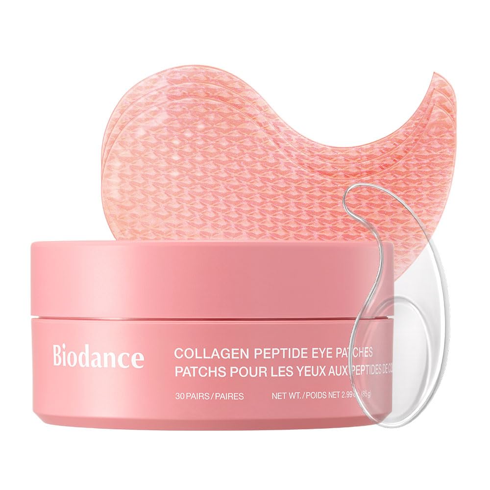 BIODANCE Collagen Peptide Eye Patches, Korean Skin Care (60 Count)