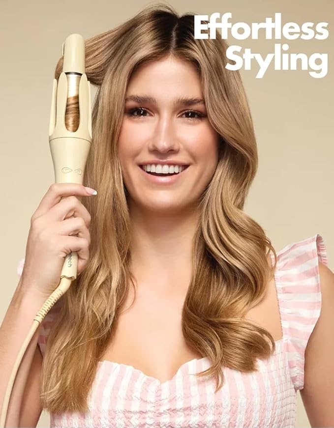 Automatic Curling Iron – 1.25 Inch Ceramic Rotating Hair Curler